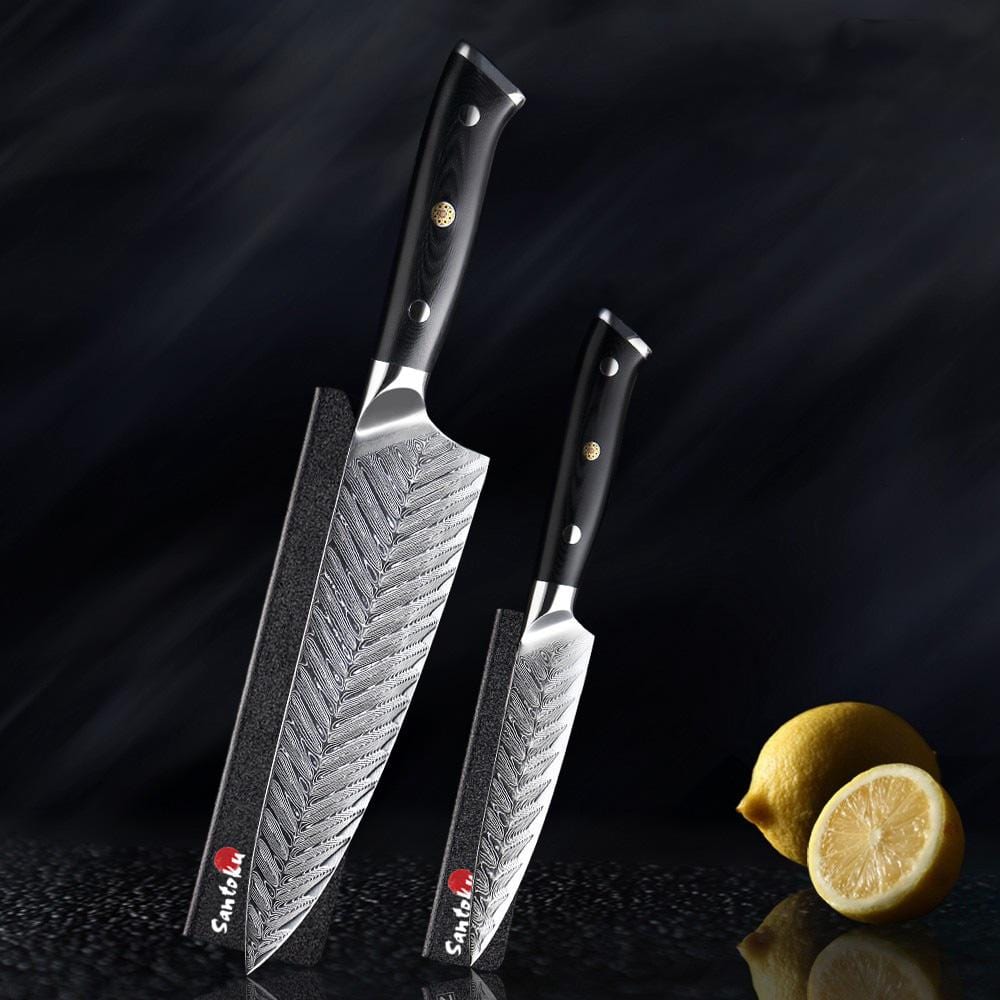 Riku (リク) Damaskus VG10 kniv