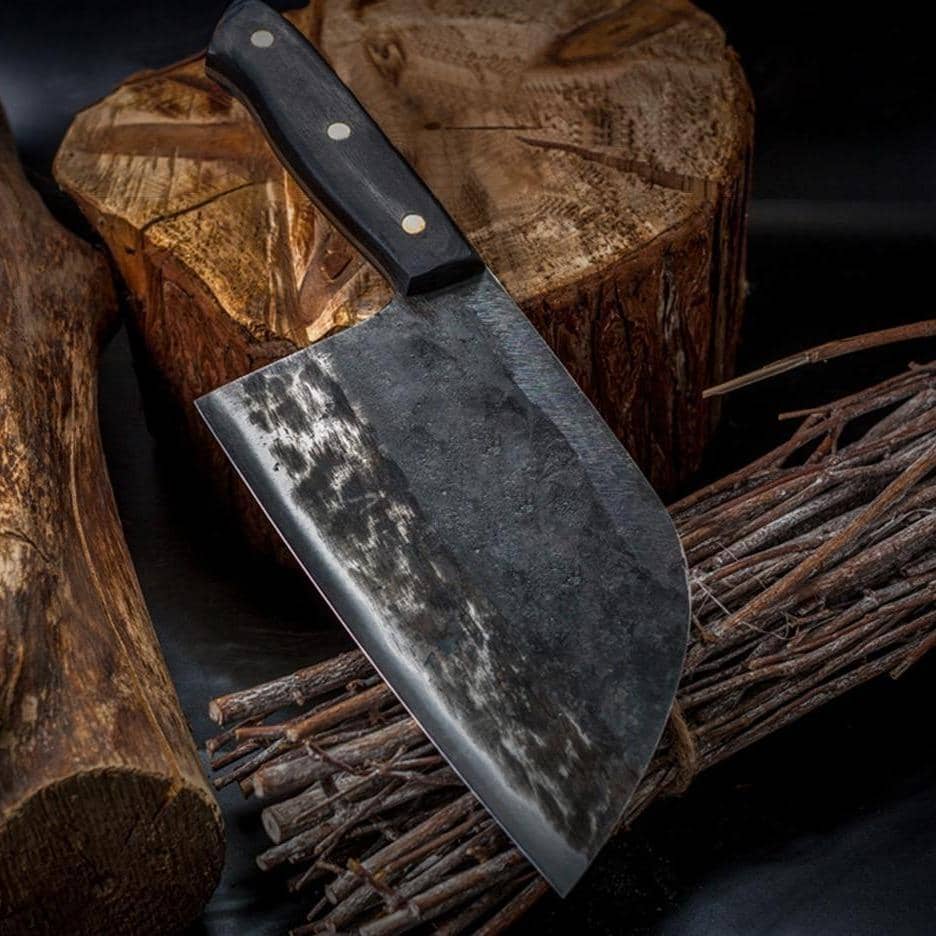 Nakiri / Chukabocho (なきり) Fuld Tang Steel Cleaver