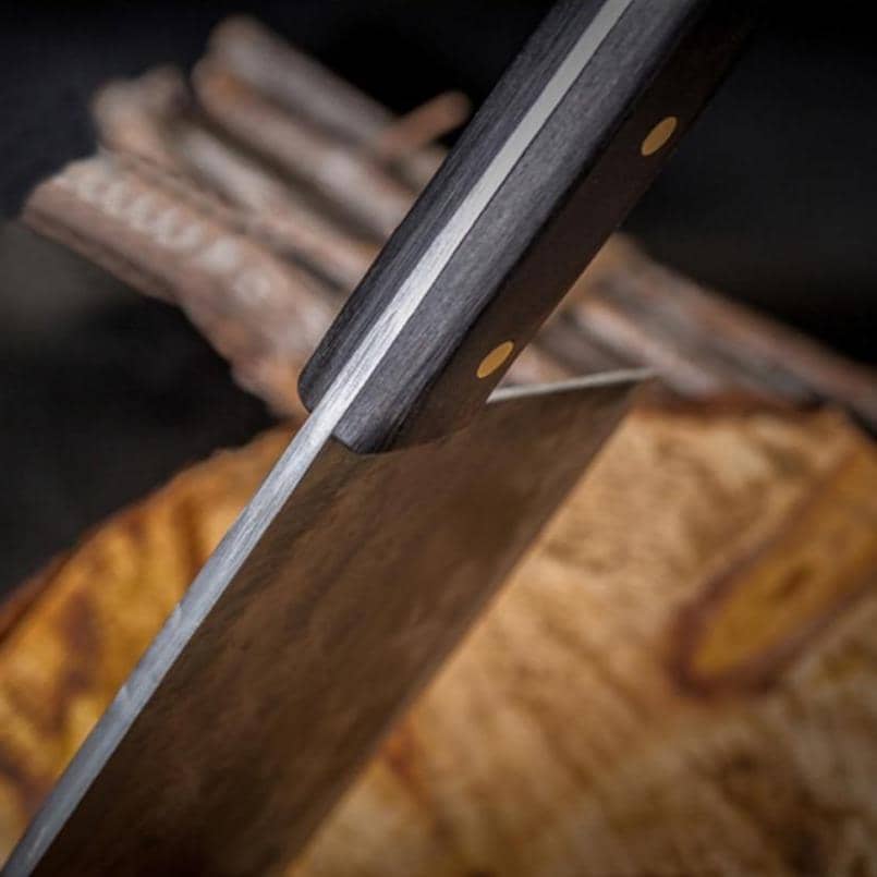 Nakiri / Chukabocho (なきり) Fuld Tang Steel Cleaver