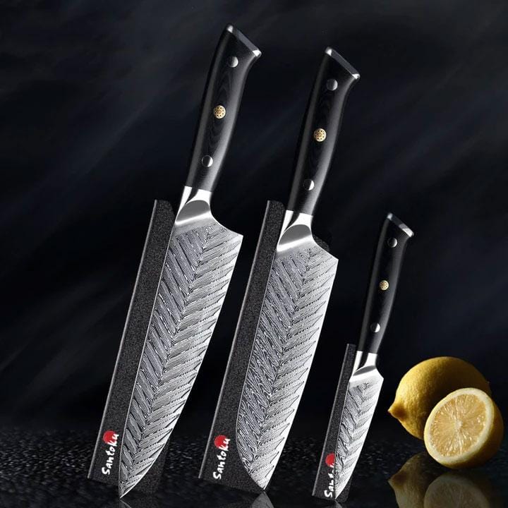 Riku (リク) Damaskus VG10 kniv