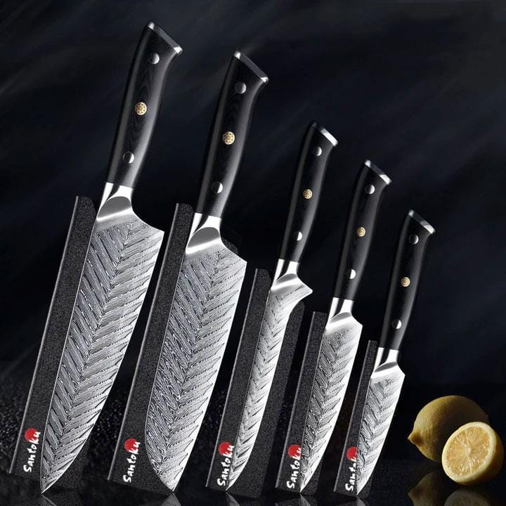 Riku (リク) Damaskus VG10 kniv