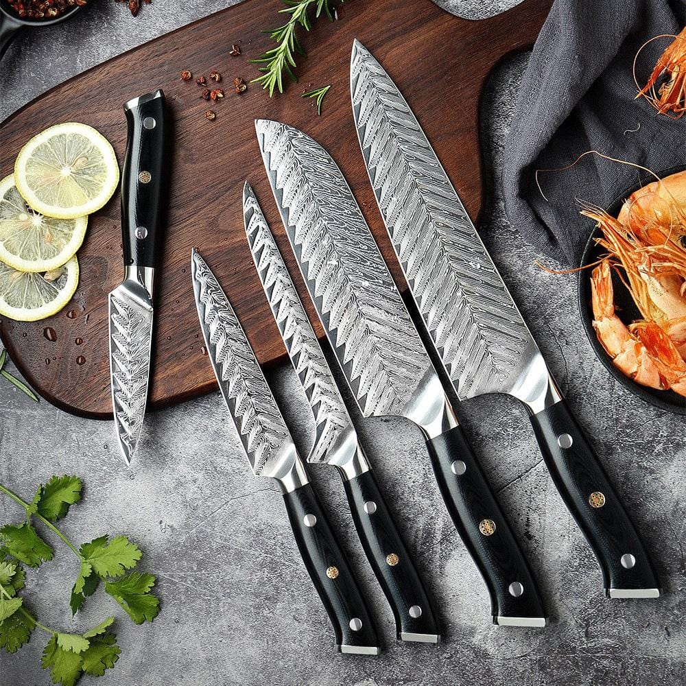 Riku (リク) Damaskus VG10 kniv