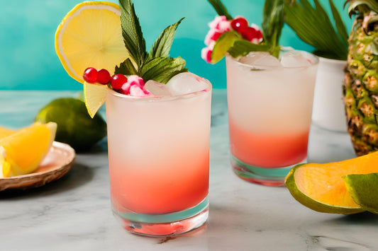 Tropisk Bahama mama cocktail