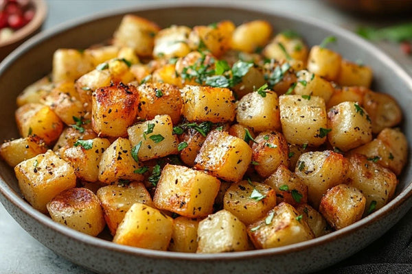 Crispy Golden Home Fries med urter