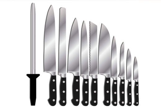 Så mange knive at vælge imellem - her er hvordan man vælger det bedste for dig
