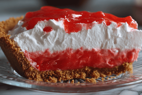 No-Bake Kool Aid Pie with Whipped Topping and Graham Cracker Crust