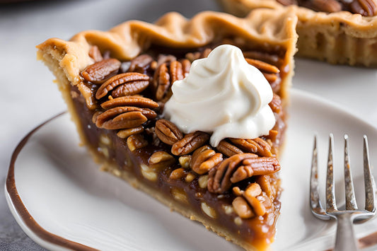 Dekadent karamel pecan pie