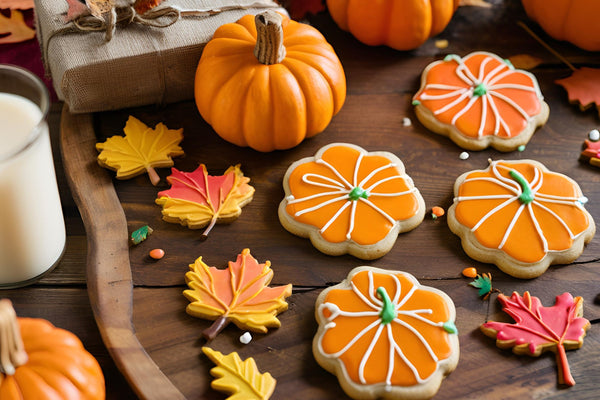 Festlig Thanksgiving Sugar Cookies