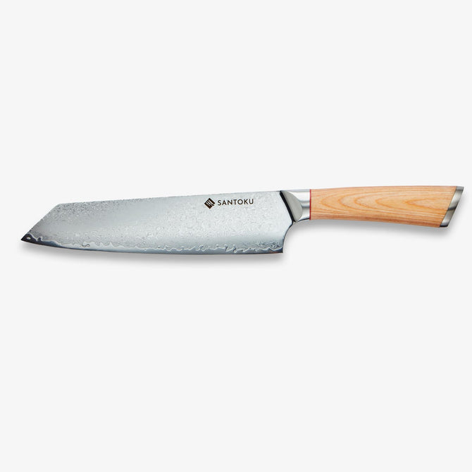 Haruta 10-stykke VG10 Japanese Damaskus Steel Kitchen Kitch Set med træhåndtag og scabbard