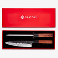 Minato Coffret couteau de chef et ensemble en acier