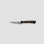 Yuhi - Ensemble de 6 couteaux de cuisine à motif damas avec poignées en bois de Pakka et coffret cadeau